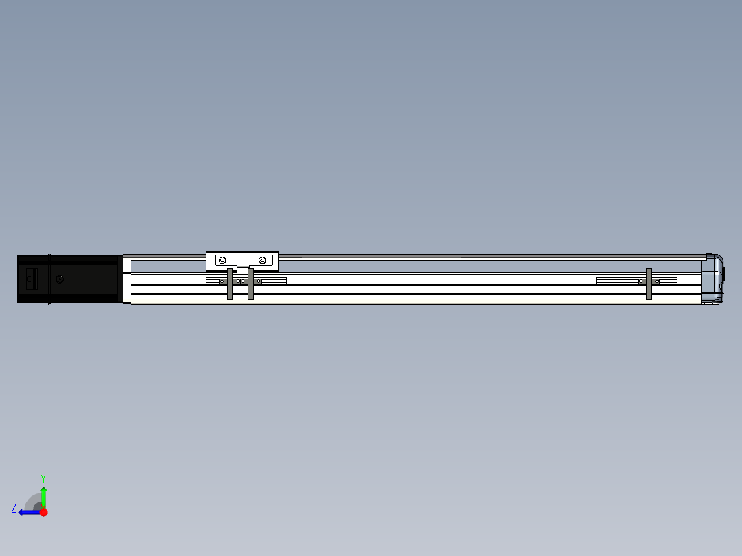 Toyo东佑达直线模组-ETH10-500-BC-200W+煞車右视图