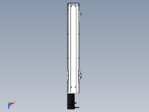 Toyo东佑达直线模组-ETH10-500-BC-200W+煞車俯视缩略图