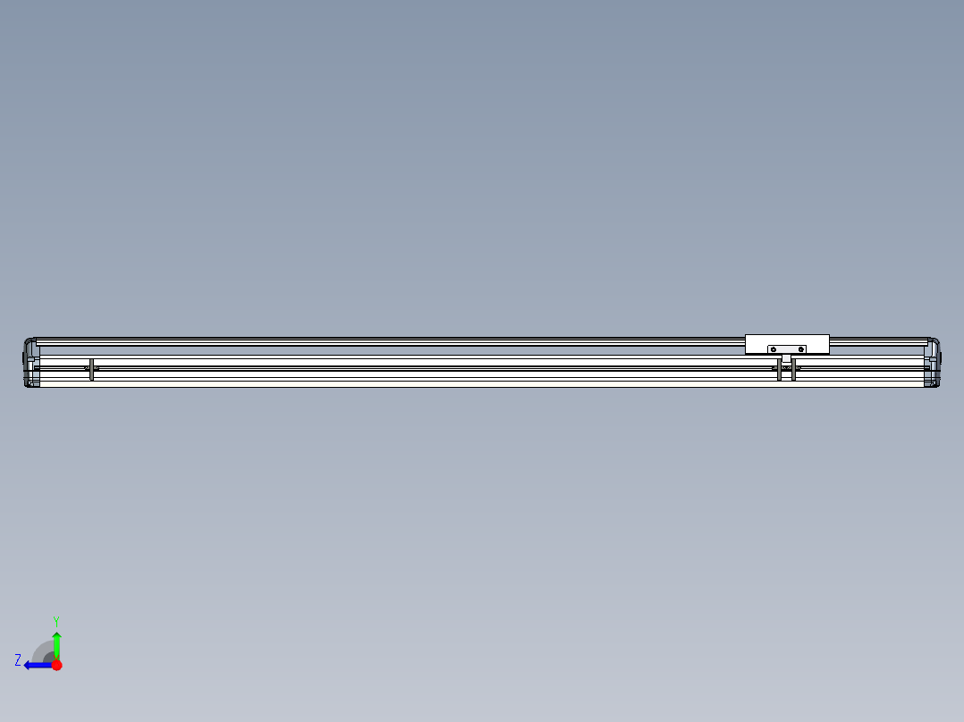 Toyo东佑达直线模组-ETH17-1250-M-組合-C4反右视图
