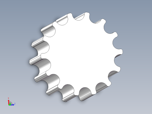 常用同步轮圆弧齿3d图纸 多款M齿型 SW方程式建模 同步带轮3d模型