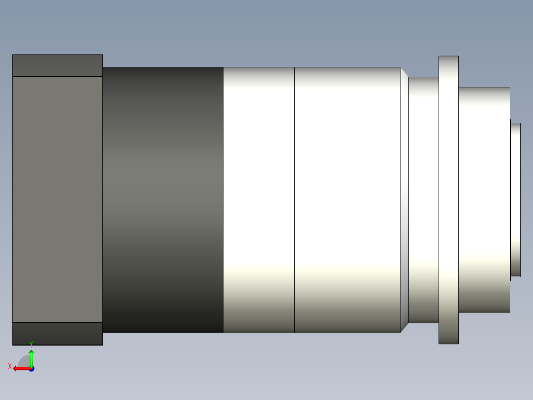 直齿PLH160-L3 42-114.3-200-M12.stp后视图