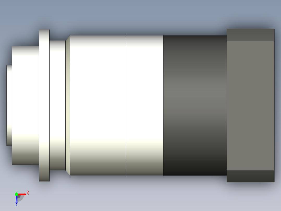 直齿PLH160-L3 42-114.3-200-M12.stp俯视图