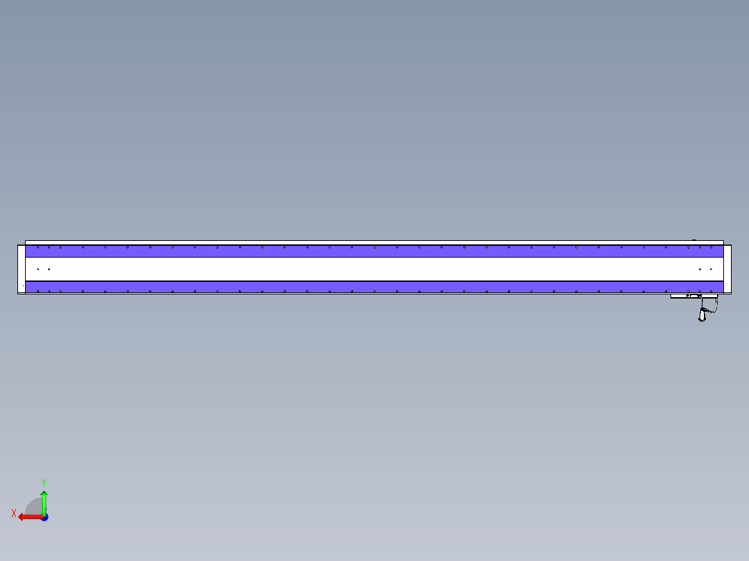 威洛博VL系列直线电机模组-VL22H3-S2850后视图
