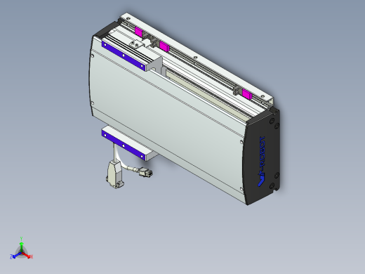 威洛博VL系列3d模型模组VL17E1Y-S200正等轴测缩略图