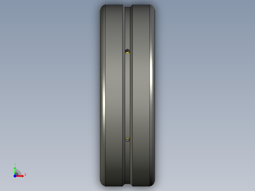 球面滚子轴承前视图