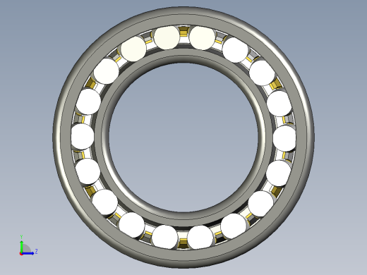 球面滚子轴承左视缩略图