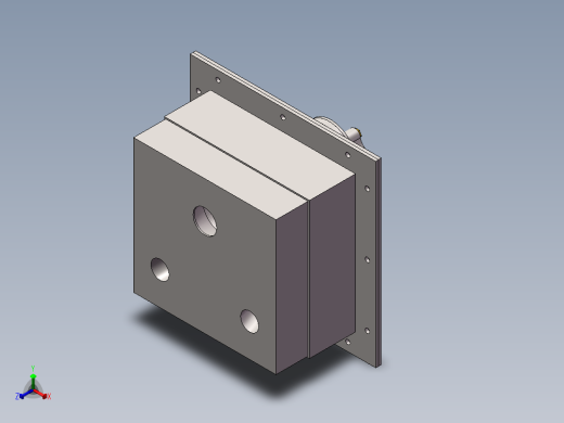 低NOx喷嘴混合燃烧器1381461==350正等轴测缩略图