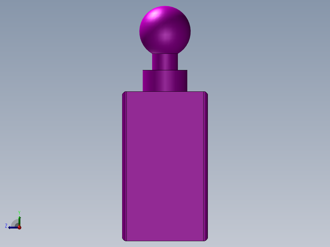 S38 机械速度控制阀右视图