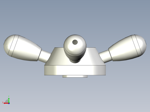 FOUR-ARM把手VBR.4-3D多系列多零件图纸模型后视缩略图