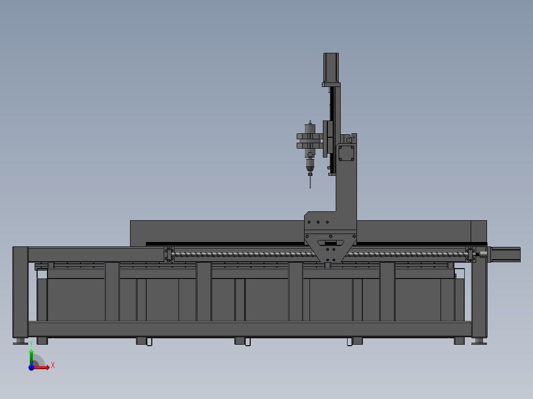 环保高压水切割总装0423前视图