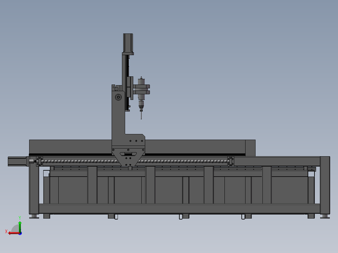 环保高压水切割总装0423后视图