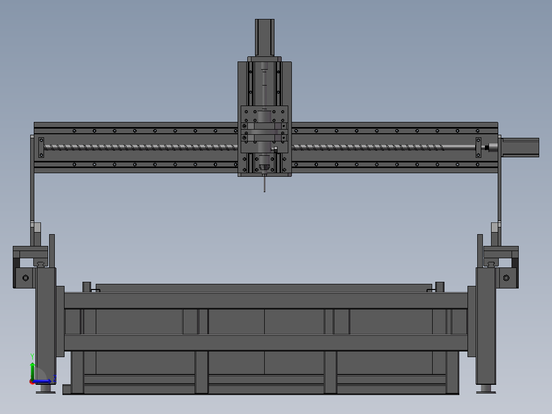 环保高压水切割总装0423左视图
