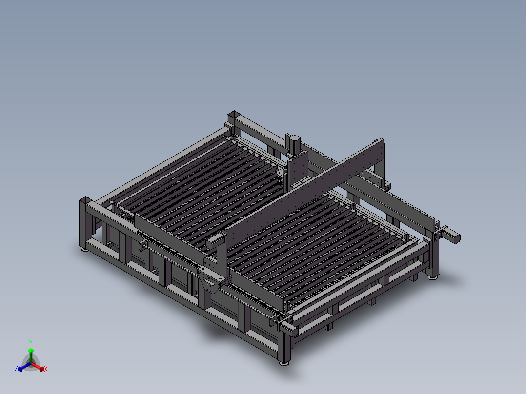 环保高压水切割总装0423正等轴测图