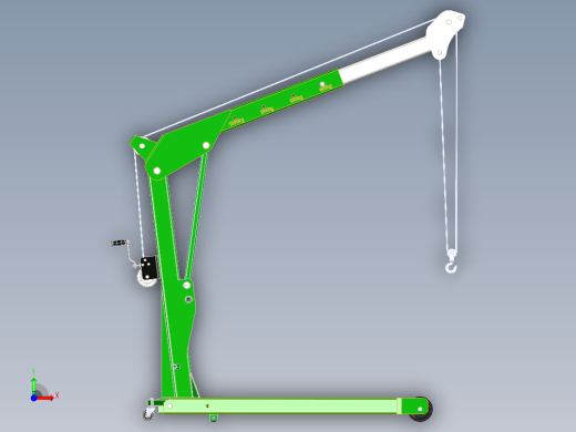 提升700kg的提升机式前视缩略图