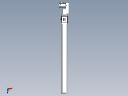 同步带全封闭直线模组TPA-HCB-85D-90-L950-ML-C-P20-N3俯视缩略图