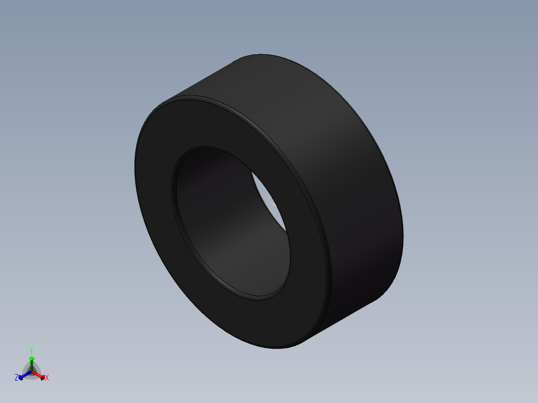 1 磁环PCBglddCDEFG123f正等轴测图