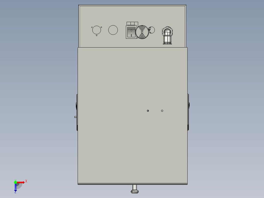 自动排序螺栓送料机振动盘震动上料盘俯视图