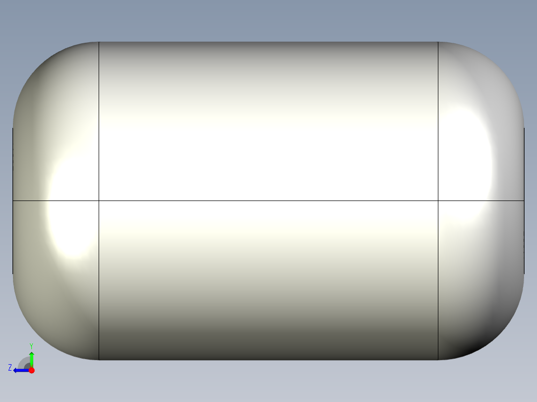 月球通道货物包装和储存右视图