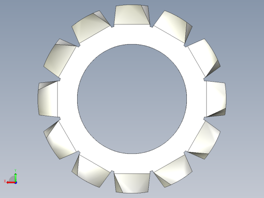 EXTERNAL TOOTH LOCK WASHER for M6 SCREW.IGS后视缩略图