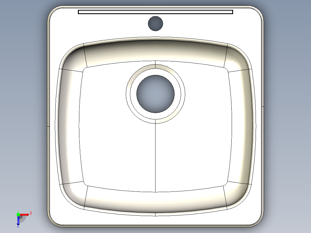 水槽、不锈钢水槽(99)俯视图