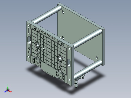 MCLG-C-笔记本CNC工装夹具三维模型CNC1