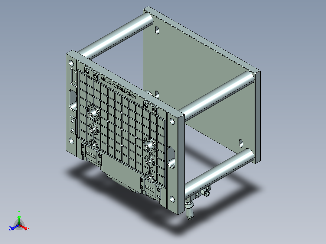 MCLG-C-笔记本CNC工装夹具三维模型CNC1正等轴测图