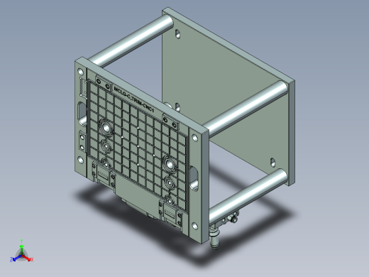 MCLG-C-笔记本CNC工装夹具三维模型CNC1正等轴测缩略图