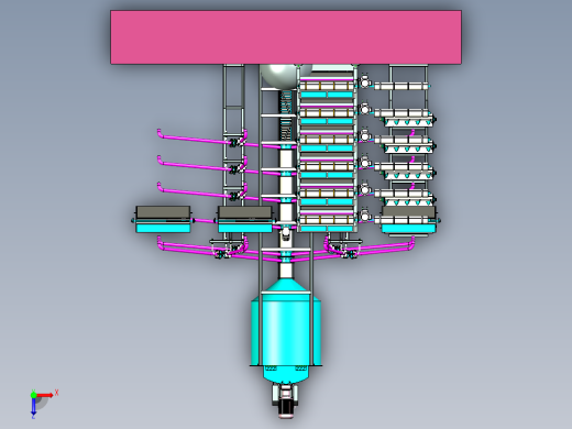 黑水虻养殖自动化成套设备ug10俯视缩略图