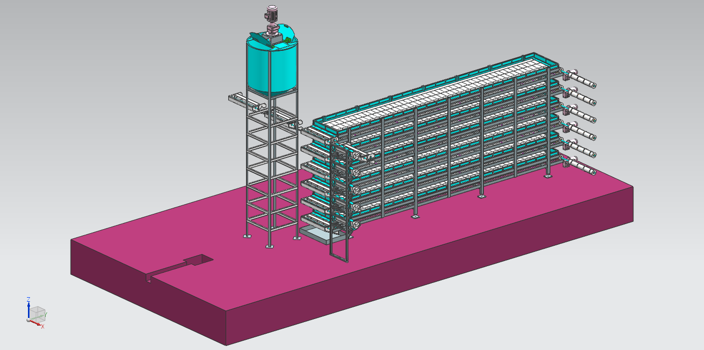 黑水虻养殖自动化成套设备ug10