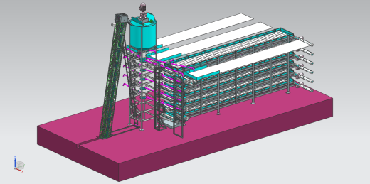 黑水虻养殖自动化成套设备ug10缩略图