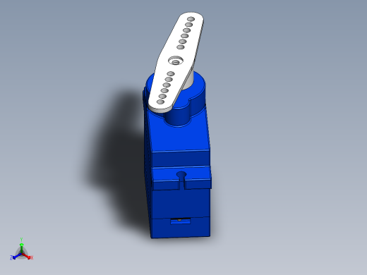 舵机正等轴测缩略图
