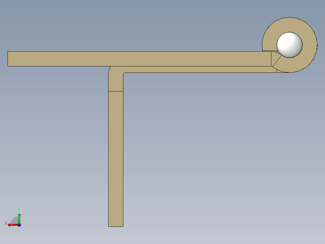 铰链、家具-铰链-150-停后视图