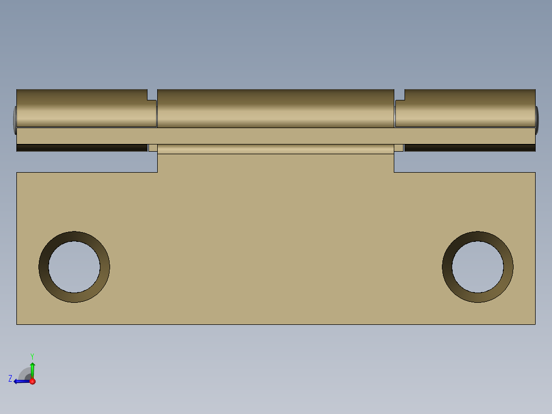 铰链、家具-铰链-150-停右视图