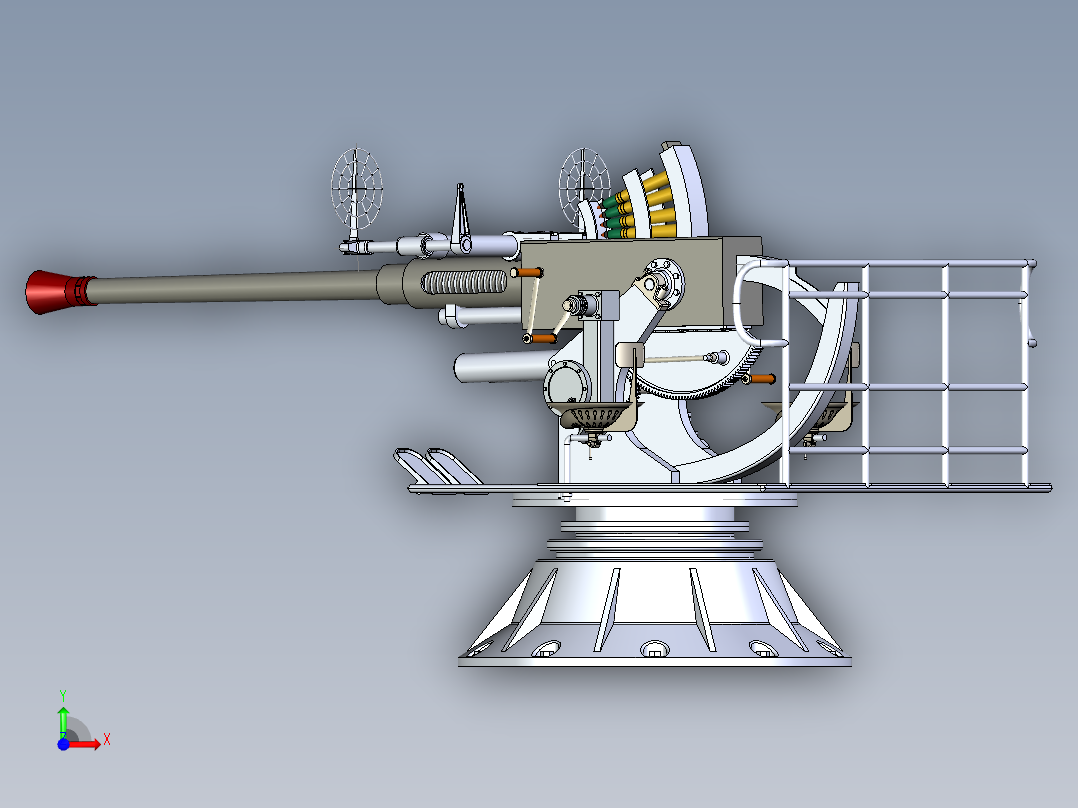 B3003245-近防炮前视图