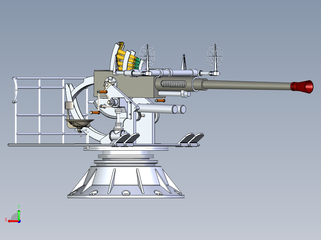 B3003245-近防炮后视图