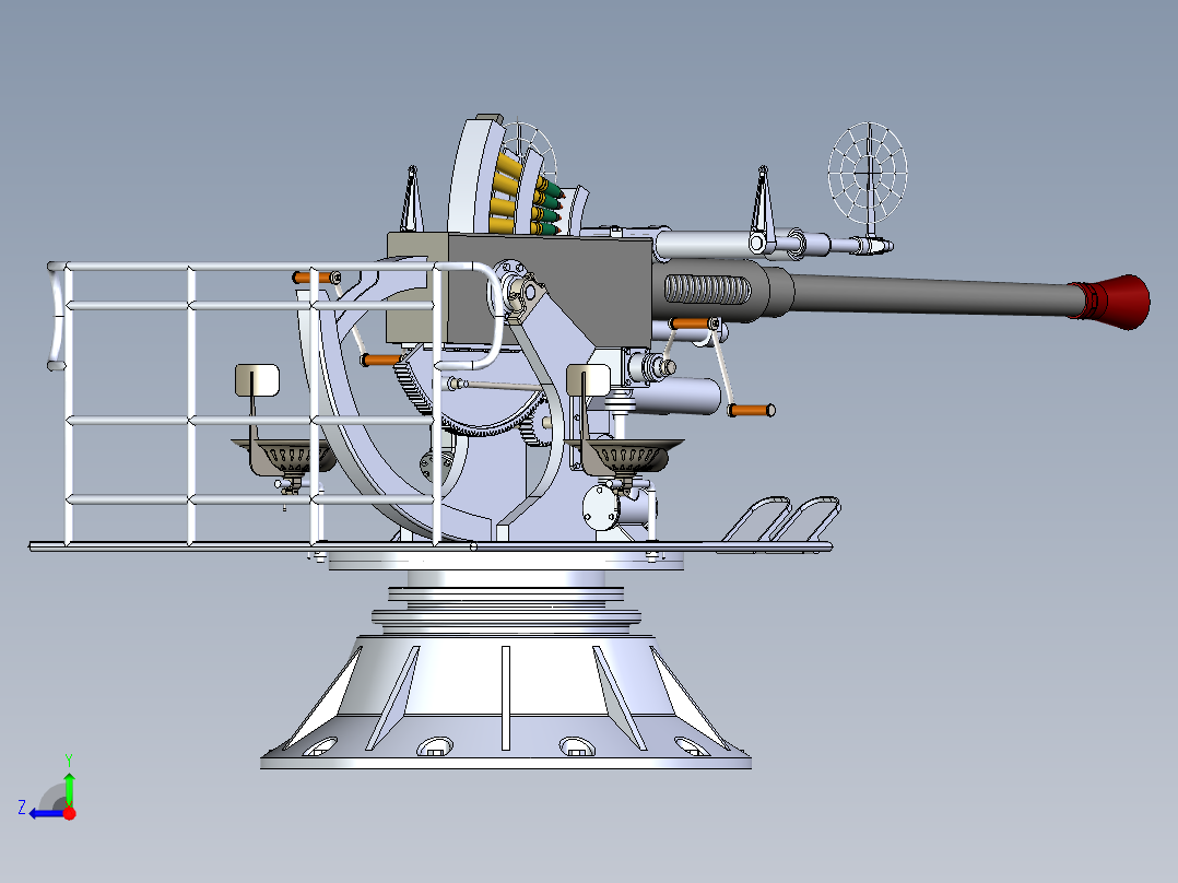 B3003245-近防炮右视图