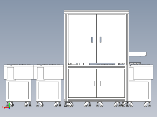 扇叶自动上料机后视缩略图