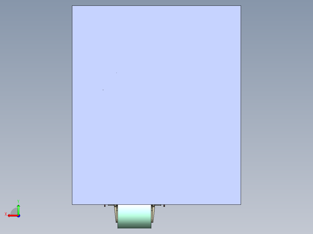 SFM-200 微型自动化送料设备后视图