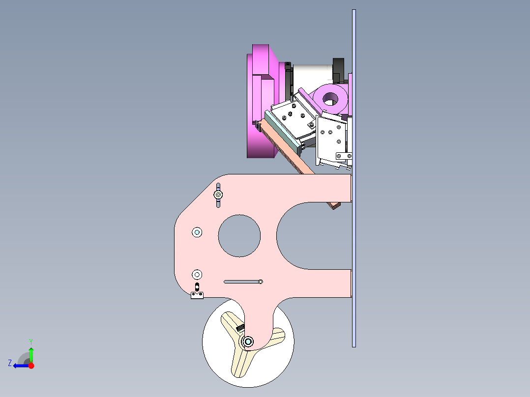 SFM-200 微型自动化送料设备右视图
