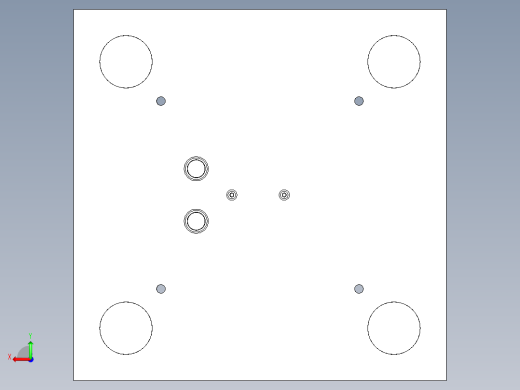 夹子冲孔 冲外形复合模后视缩略图