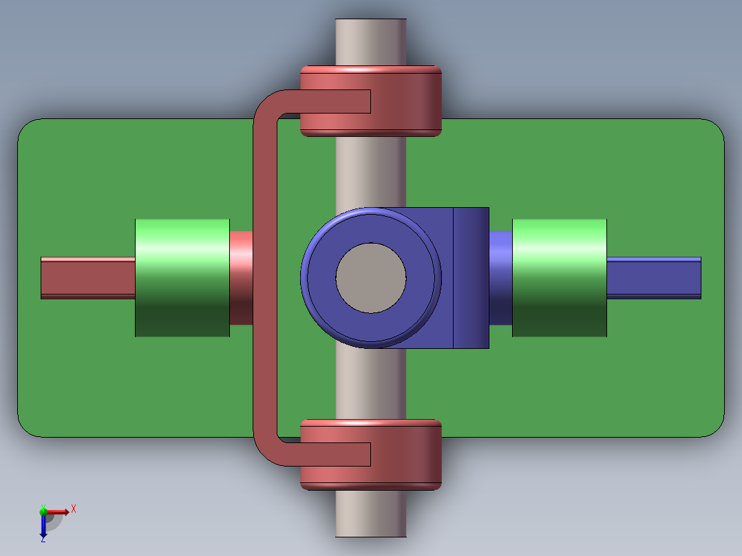 联轴传动、人体俯视图