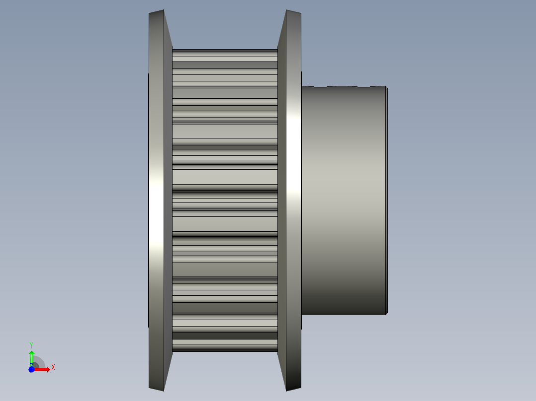 TABXL-20-037-H8主动轮前视图