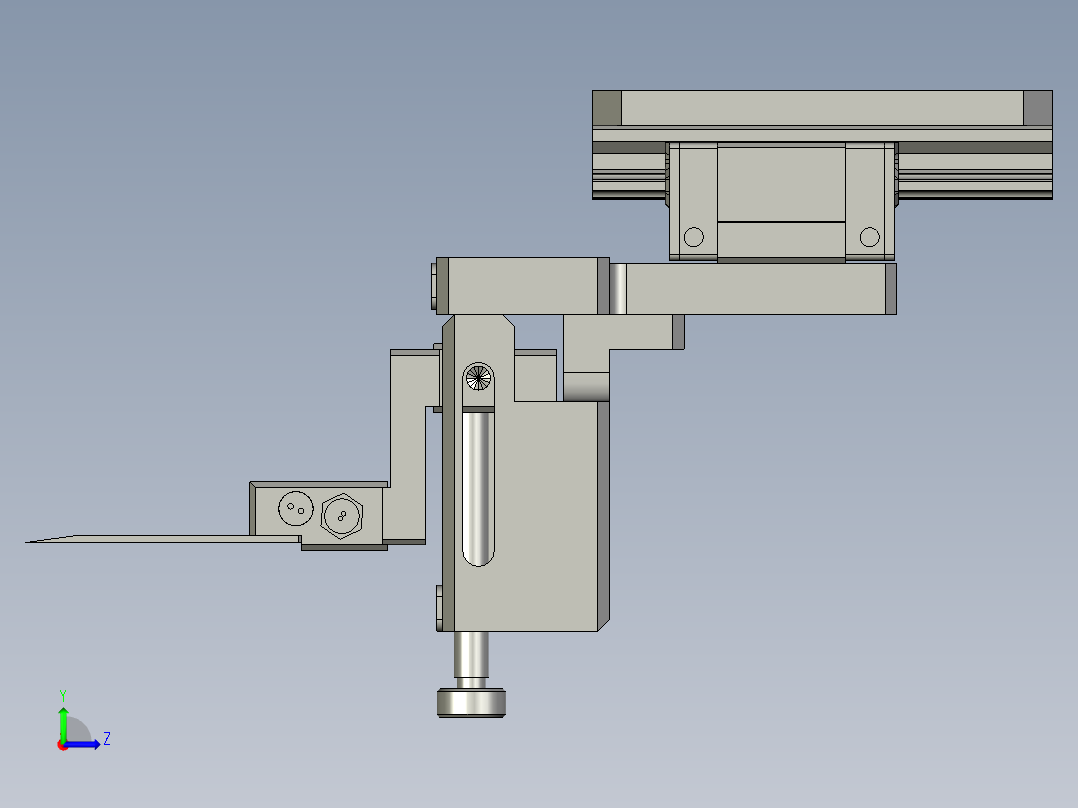 YWP200K4-05-02-00热切刀组件左视图