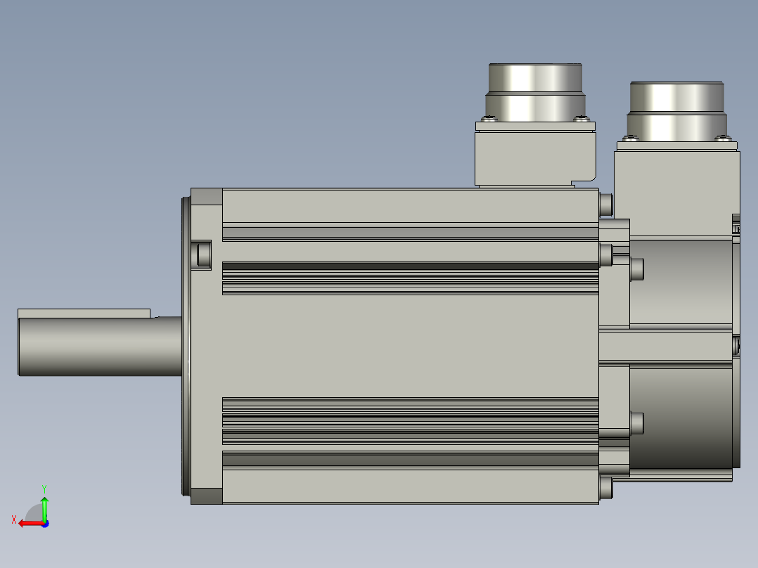 MSMF202L1G62000w低惯量增量式无刹车后视图