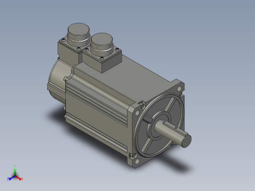 MSMF202L1G62000w低惯量增量式无刹车正等轴测缩略图