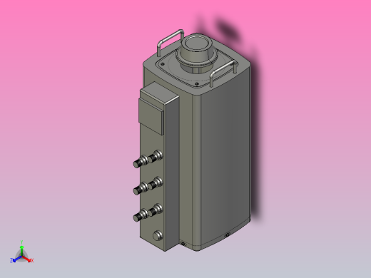 TSGC2-3接触调压器三维模型202011
