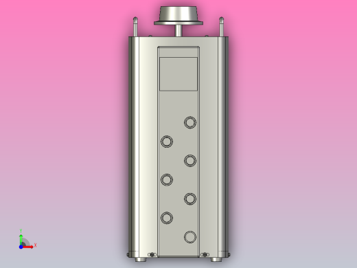 TSGC2-3接触调压器三维模型202011前视缩略图