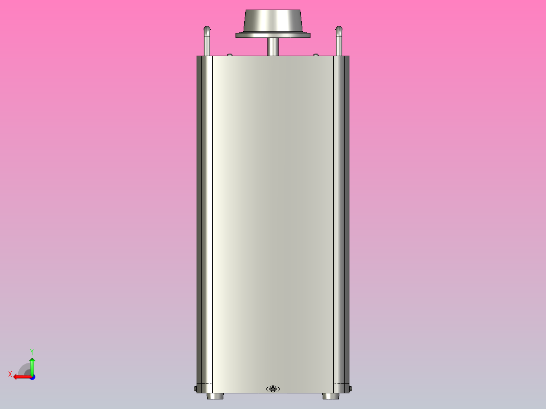 TSGC2-3接触调压器三维模型202011后视图