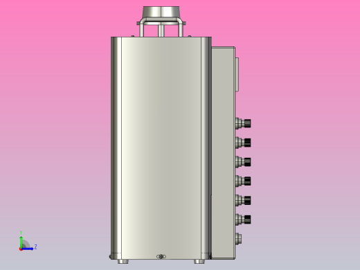 TSGC2-3接触调压器三维模型202011左视缩略图