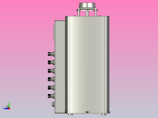 TSGC2-3接触调压器三维模型202011右视缩略图